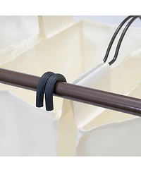 Household Essentials Rolling Laundry Sorter, 4 Bag Laundry Sorter Cart