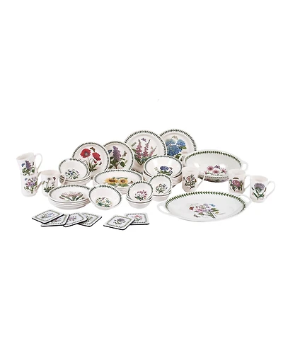 Portmeirion Botanic Garden 44 Pc. Dinnerware Set, Service for 6, Exclusively at Macy's