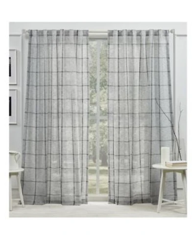 Lauren Ralph Lauren Rubin Sheer Back Tab Rod Pocket Curtain Panel