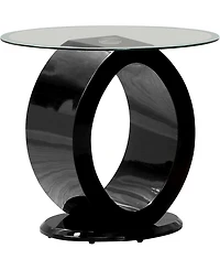 Mason Black End Table