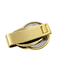 Men's American Coin Treasures Selectively Gold-Layered Presidential Seal Half Dollar Coin Money Clip