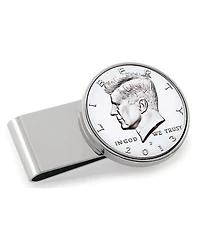 Men's American Coin Treasures Jfk Half Dollar Stainless Steel Coin Money Clip
