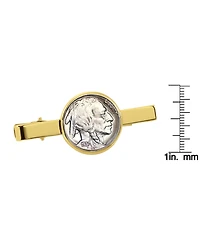 American Coin Treasures Buffalo Nickel Coin Tie Clip