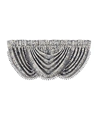 J Queen New York Alexis Waterfall Window Valance, 43" x 33"