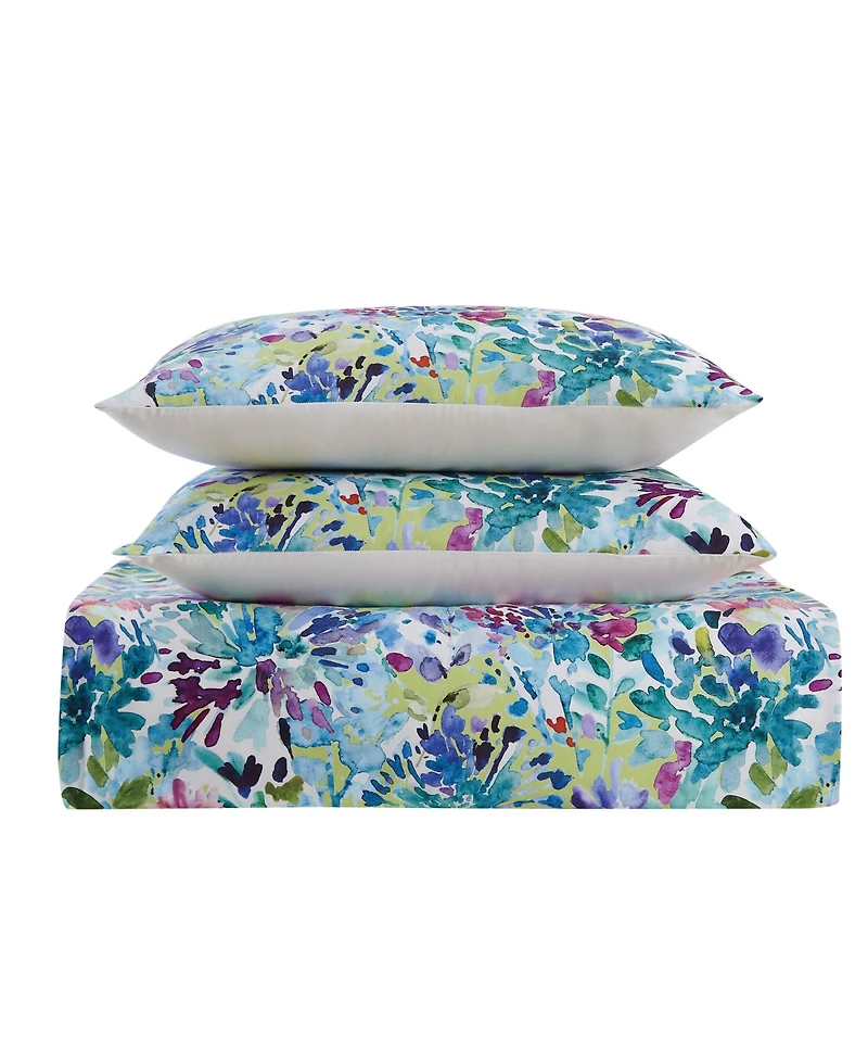 Christian Siriano New York Dahlia 3 Piece Duvet Cover Set, King