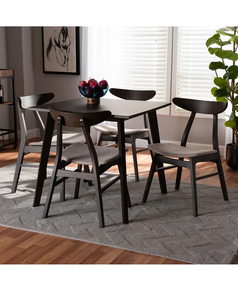 Furniture Britte Upholstered 5 Piece Dining Set