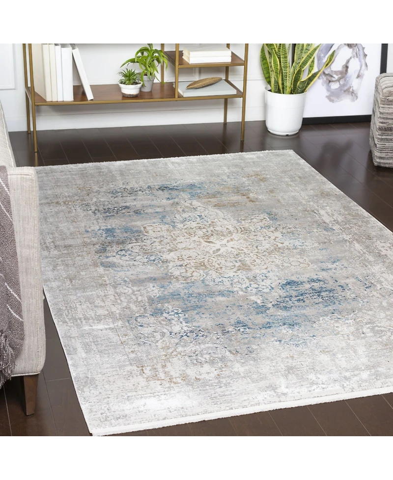 Surya Solar Sor-2306 Mist 3' x 5' Area Rug