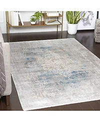 Surya Solar Sor-2306 Mist 3' x 5' Area Rug