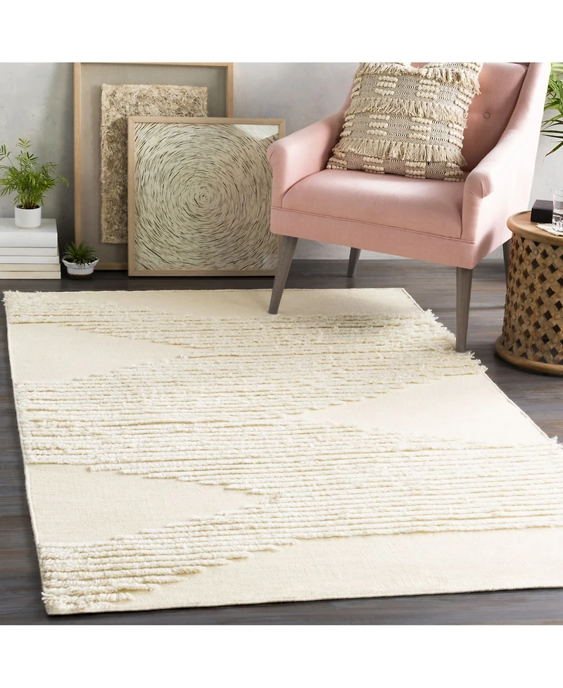 Livabliss Apache Apa-2301 Cream 8' x 10' Area Rug