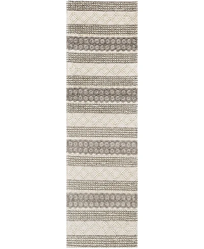 Surya Farmhouse Neutrals Fls-2301 Cream 2'6" x 8' Runner Area Rug