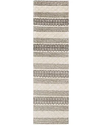 Surya Farmhouse Neutrals Fls-2301 Cream 2'6" x 8' Runner Area Rug