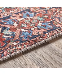 Livabliss Iris Irs-2310 Red 3'6" x 5'6" Area Rug