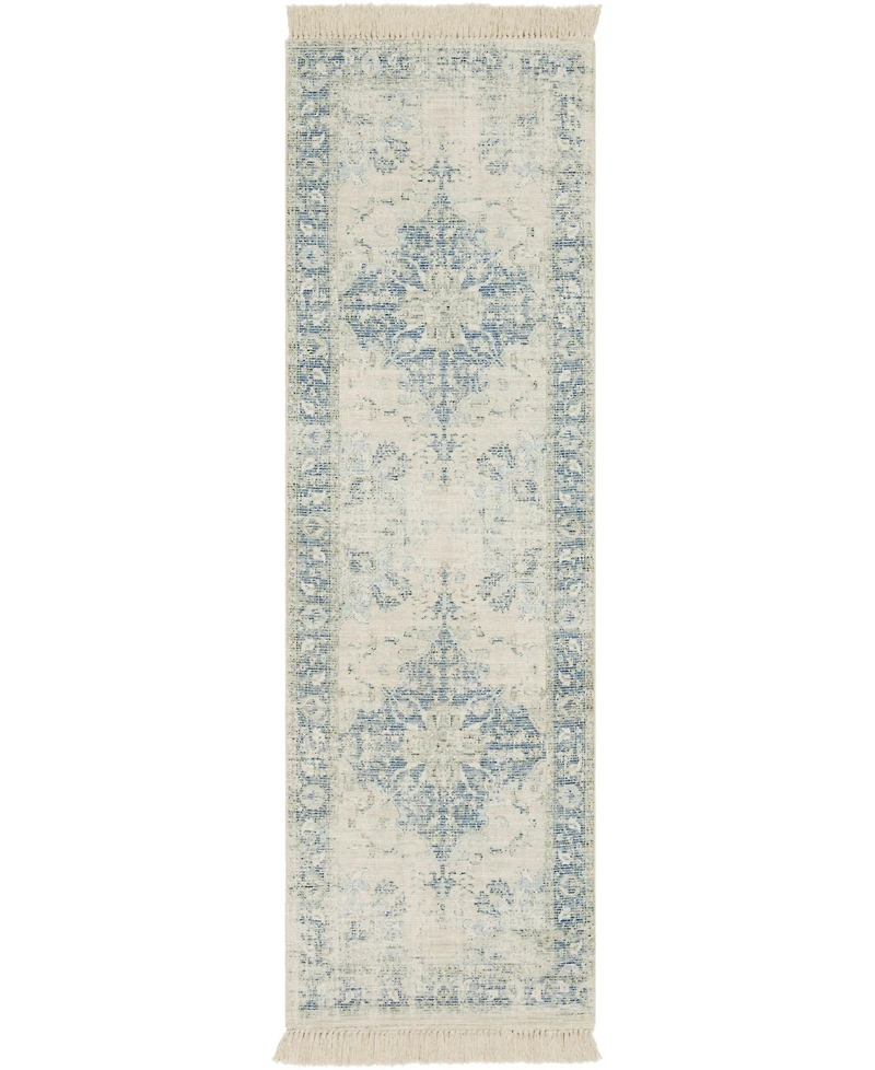 Closeout! Livabliss Zainab Zai-2300 Mist 2'6" x 8' Runner Area Rug