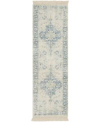 Closeout! Livabliss Zainab Zai-2300 Mist 2'6" x 8' Runner Area Rug