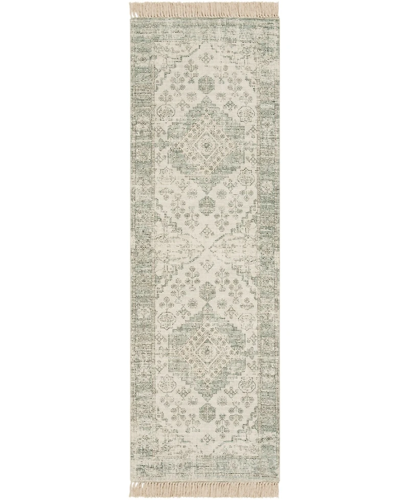 Livabliss Zainab Zai-2311 Sage 2'6" x 8' Runner Area Rug