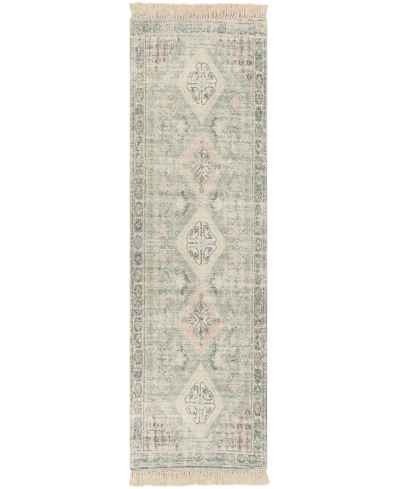 Livabliss Zainab Zai-2316 Sage 2'6" x 8' Runner Area Rug