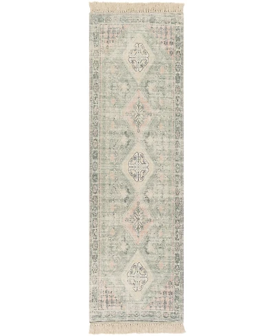 Livabliss Zainab Zai-2316 Sage 2'6" x 8' Runner Area Rug