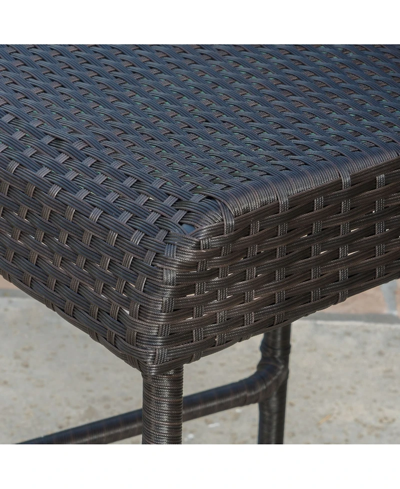 Noble House Samira Outdoor Barstools, Set of 2
