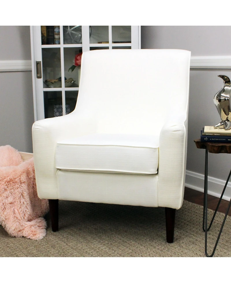 Foxhill Trading Laura Mid-Century Armed Lounge Chair