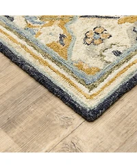 Oriental Weavers Alfresco 28406 Blue 5' x 8' Area Rug