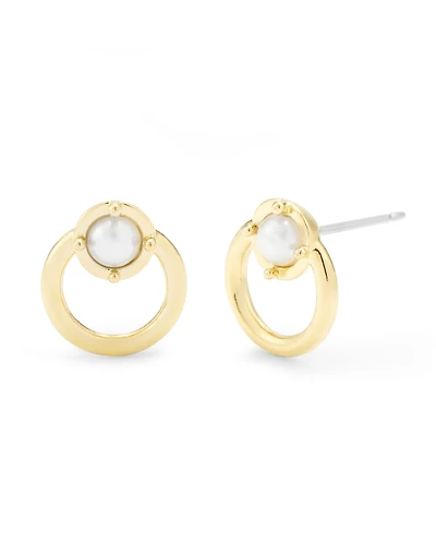 brook & york Mia Imitation Pearl Earrings