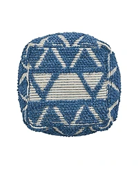 Noble House Azelea Boho Ottoman Pouf