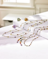 Effy Multi-Gemstone Link Bracelet (2-1/2 ct. t.w.) in 14k Gold. (Also available in 14k Rose Gold)