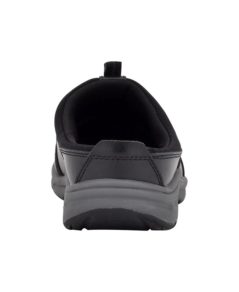 Easy Spirit Women's Argyle Mesh Walking Clogs