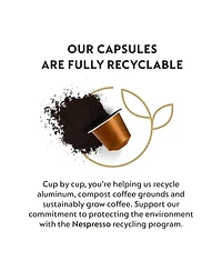 Nespresso Capsules OriginalLine, Ispirazione Genova Livanto, Medium Roast Espresso Coffee, 50-Count Espresso Pods, Brews 1.35-oz.