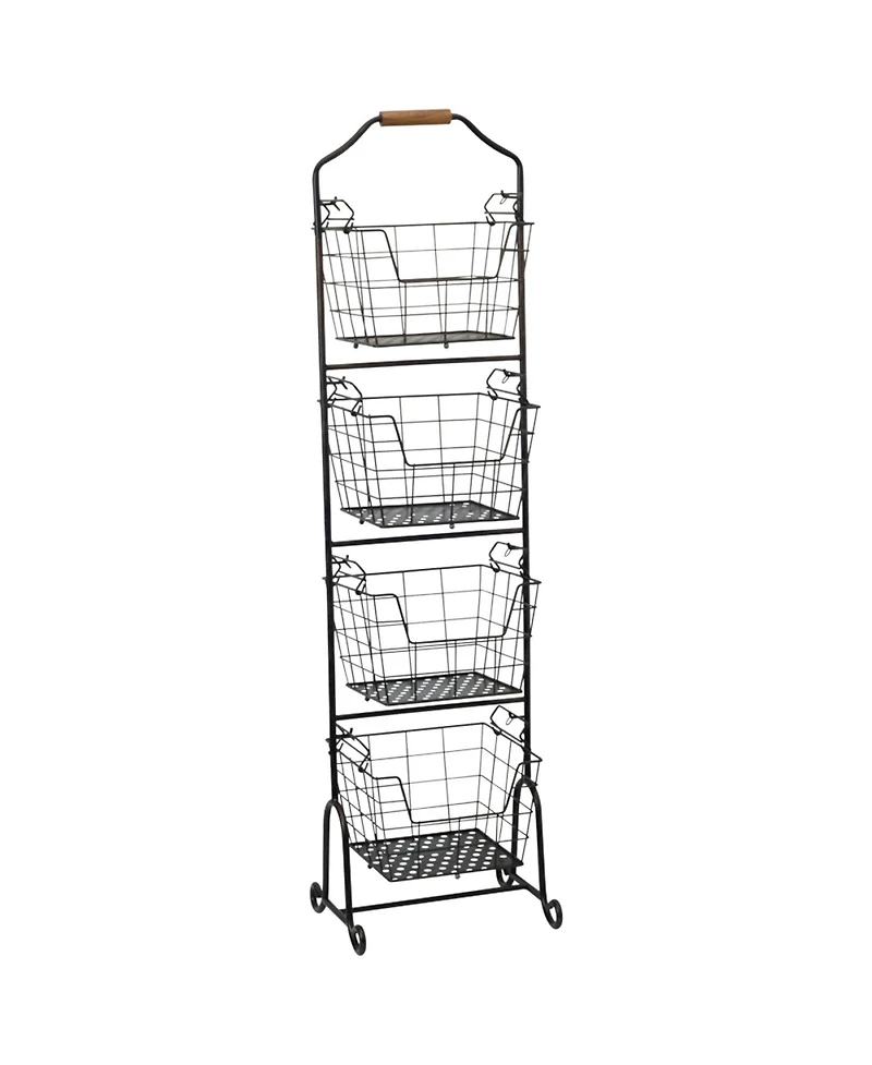 Mikasa Ferme 4 Tier market basket