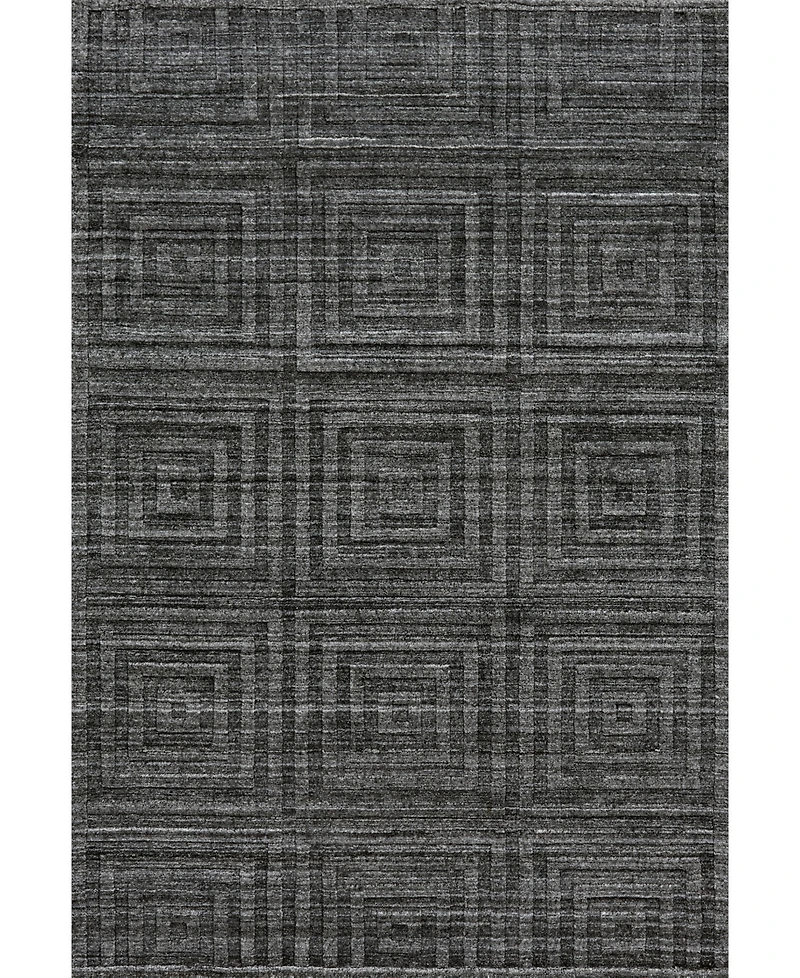Feizy Gramercy R6326 Slate 5'6" x 8'6" Area Rug