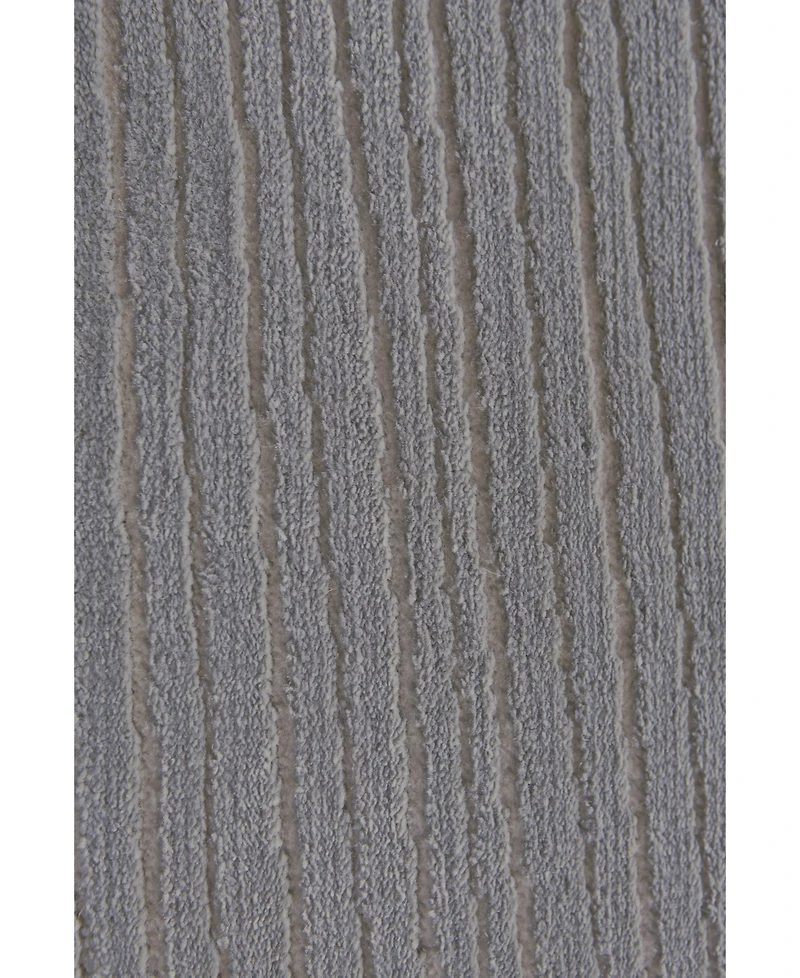 Feizy Melina R3398 Silver 8' x 11' Area Rug