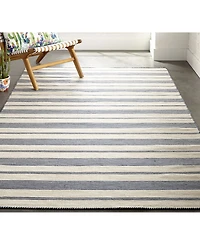 Feizy Duprine R0560 Navy 4' x 6' Area Rug