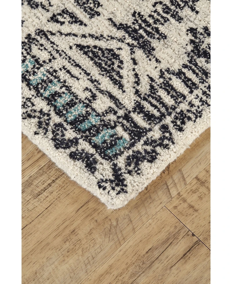 Feizy Arazad R8447 Black 8' x 11' Area Rug