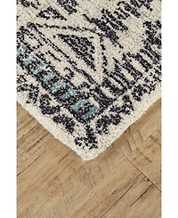 Feizy Arazad R8447 Black 8' x 11' Area Rug