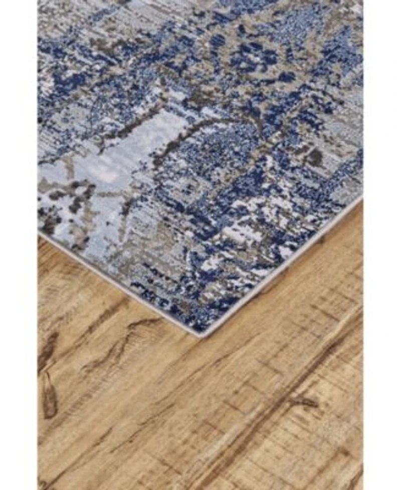 Feizy Angel R3834 Blue Area Rug