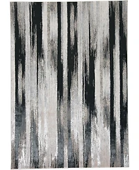 Feizy Micah R3338 Black 5' x 8' Area Rug