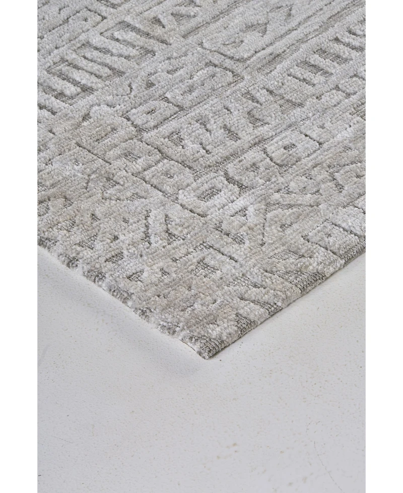 Feizy Colton R8793 Gray 2' x 3' Area Rug