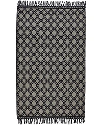 Feizy Phoenix R0808 Black 5' x 7'6" Area Rug