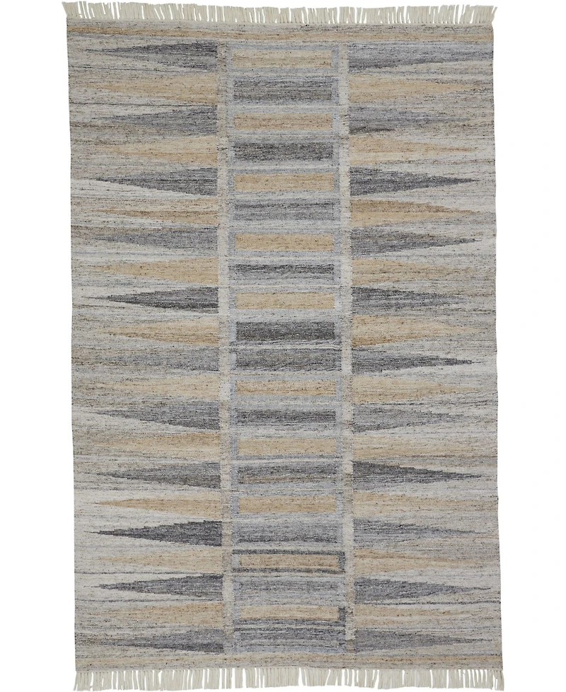 Feizy Beckett R0817 Gray 5' x 8' Area Rug