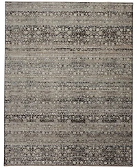 Feizy Caprio R3961 Brown 3'9" x 5'9" Area Rug