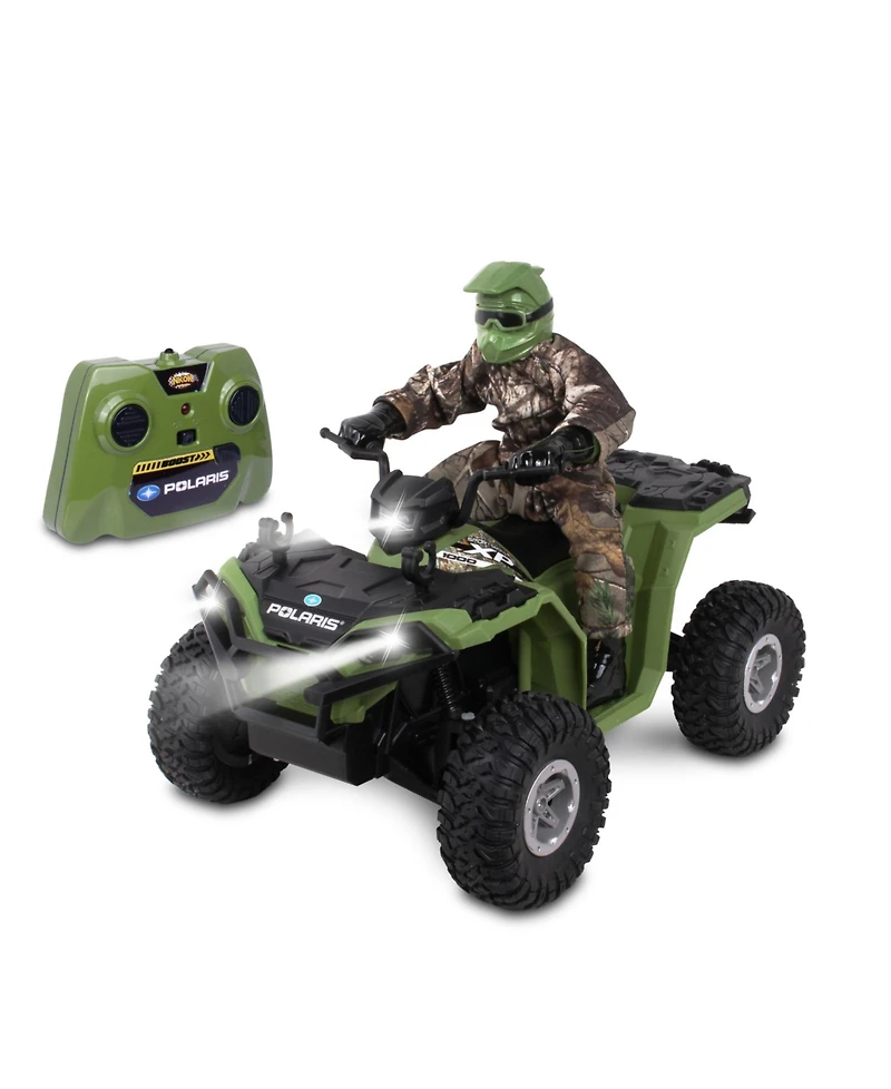 Nkok Realtree 1-8 Scale Rc Polaris Sportsman Xp 1000 with Turbo Boost Rider
