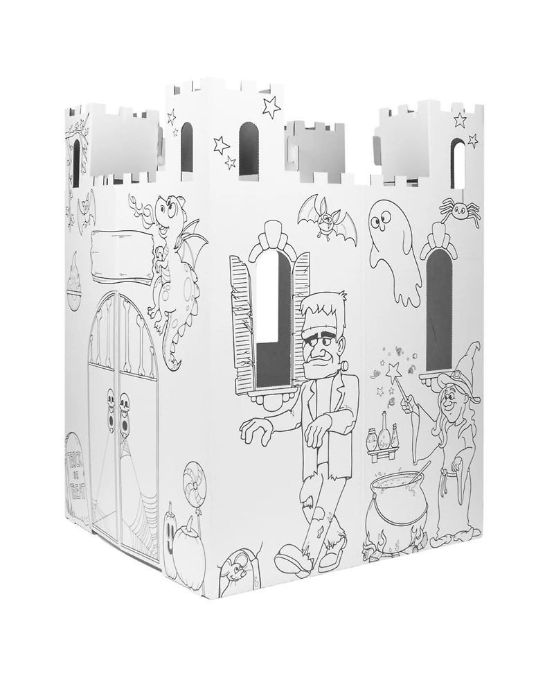 Easy Playhouse Haunted Castle Cardboard Playhouse