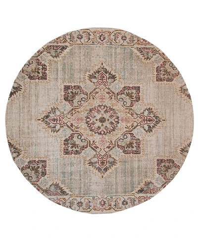Amer Rugs Eternal Ete-20 Beige/Sand 6'7" Round Rug