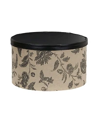 Round Hat Boxes, Set of 3