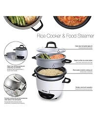 Aroma Arc-747-1NG 14 Cup Rice Cooker and Food Steamer