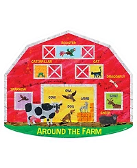 Briarpatch the World Of Eric Carle - Around the Farm 2-Sided Floor Puzzle