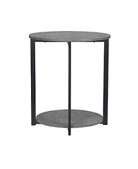 Household Essential Greystone Low Side Table