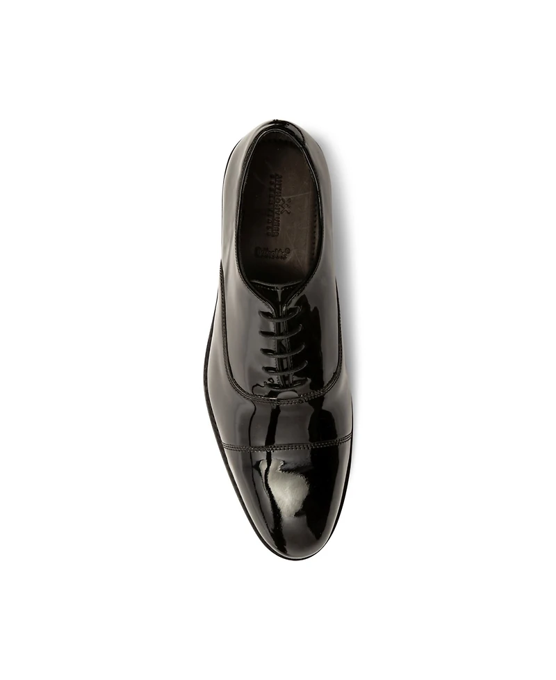 Anthony Veer Men's Clinton Tux Cap-Toe Oxford Leather Dress Shoes