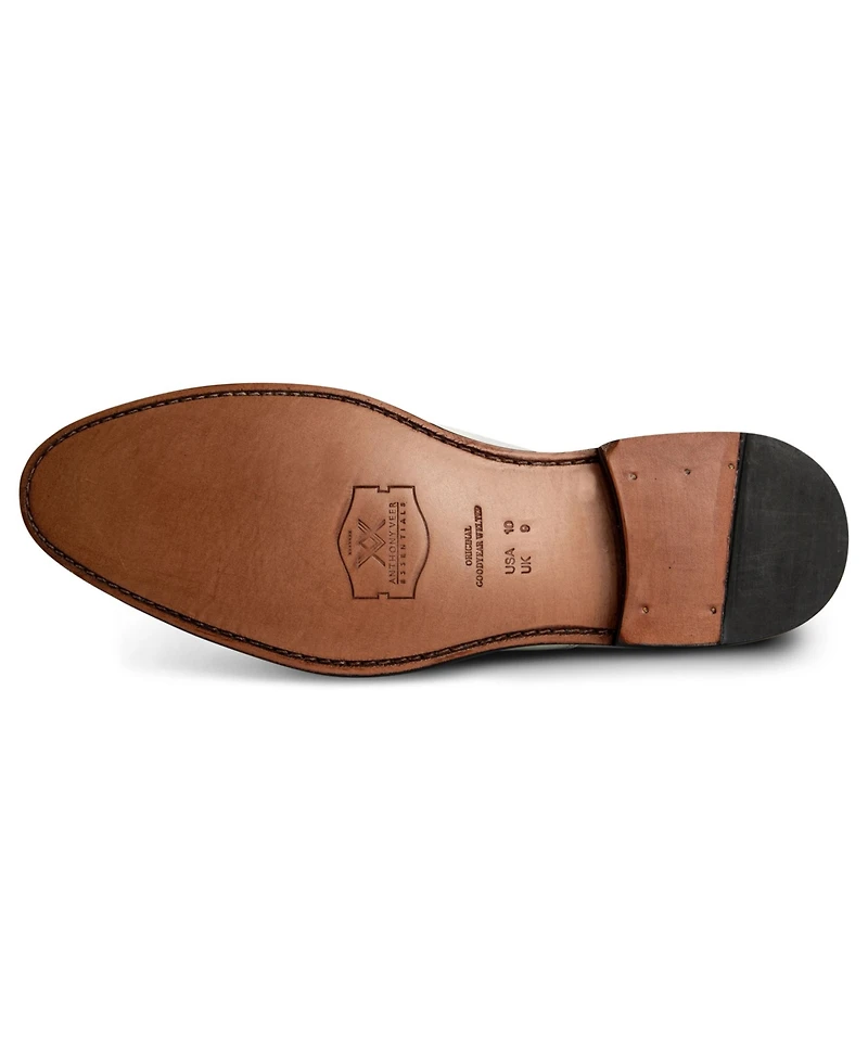 Anthony Veer Men's Clinton Tux Cap-Toe Oxford Dress Shoes